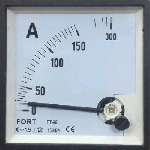 FT-96A 0-150A - Đồng hồ Ampermeter 0-150A/300A 