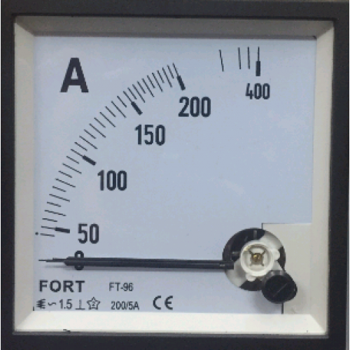 FT-96A 0-200A - Đồng hồ Ampermeter 0-200A/400A