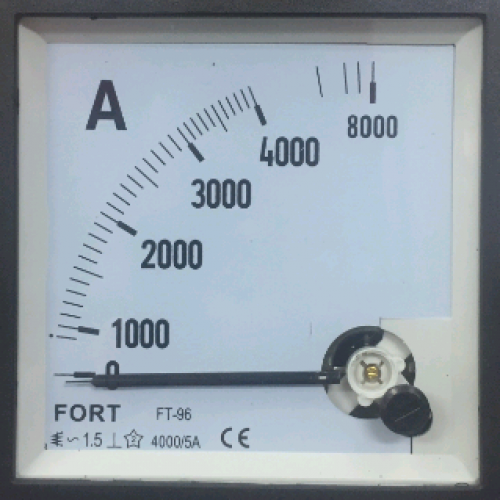 FT-96A 0-4000 - Đồng hồ Ampermeter 0-4000A/8000A