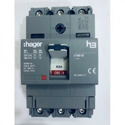 HDA125Z - MCCB 3P 125A 18KA - TM FIX/FIX