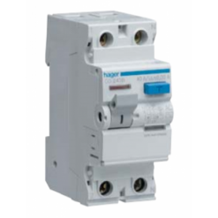 CD263B - Cầu	dao chống rò, chống giật Hager (RCCB) 2 cực