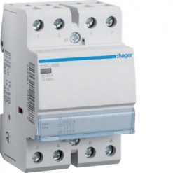 ESC466 - CONTACTOR AC-1, 230V, 63A, 3NO+1NC, AUX. CONTACT