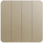 WGDL141EG - ELEGANT GOLD - CÔNG TẮC BỐN 1 CHIỀU 16A